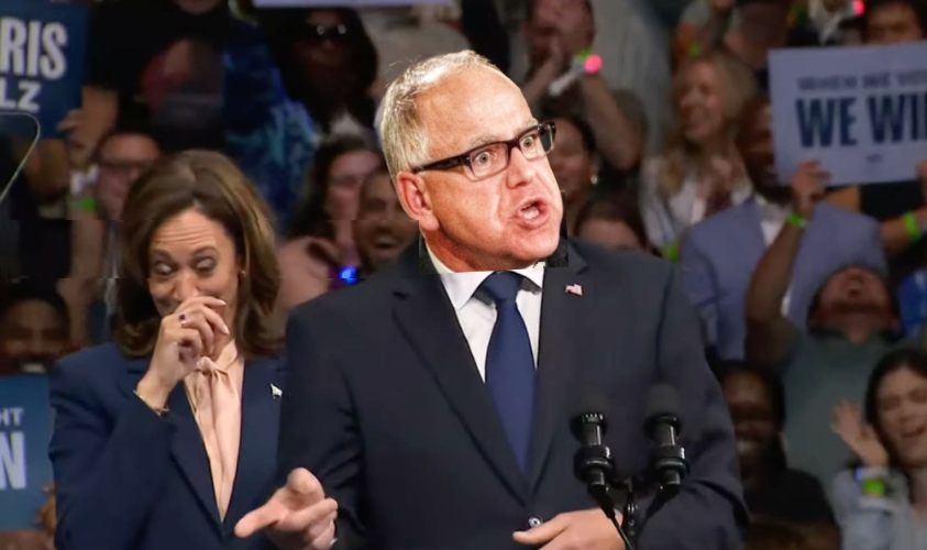 Kamala and weirdo Tim Walz Blank Meme Template