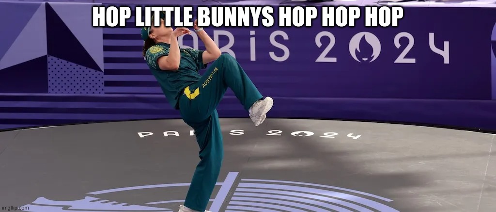 Huh? | HOP LITTLE BUNNYS HOP HOP HOP | image tagged in idk | made w/ Imgflip meme maker