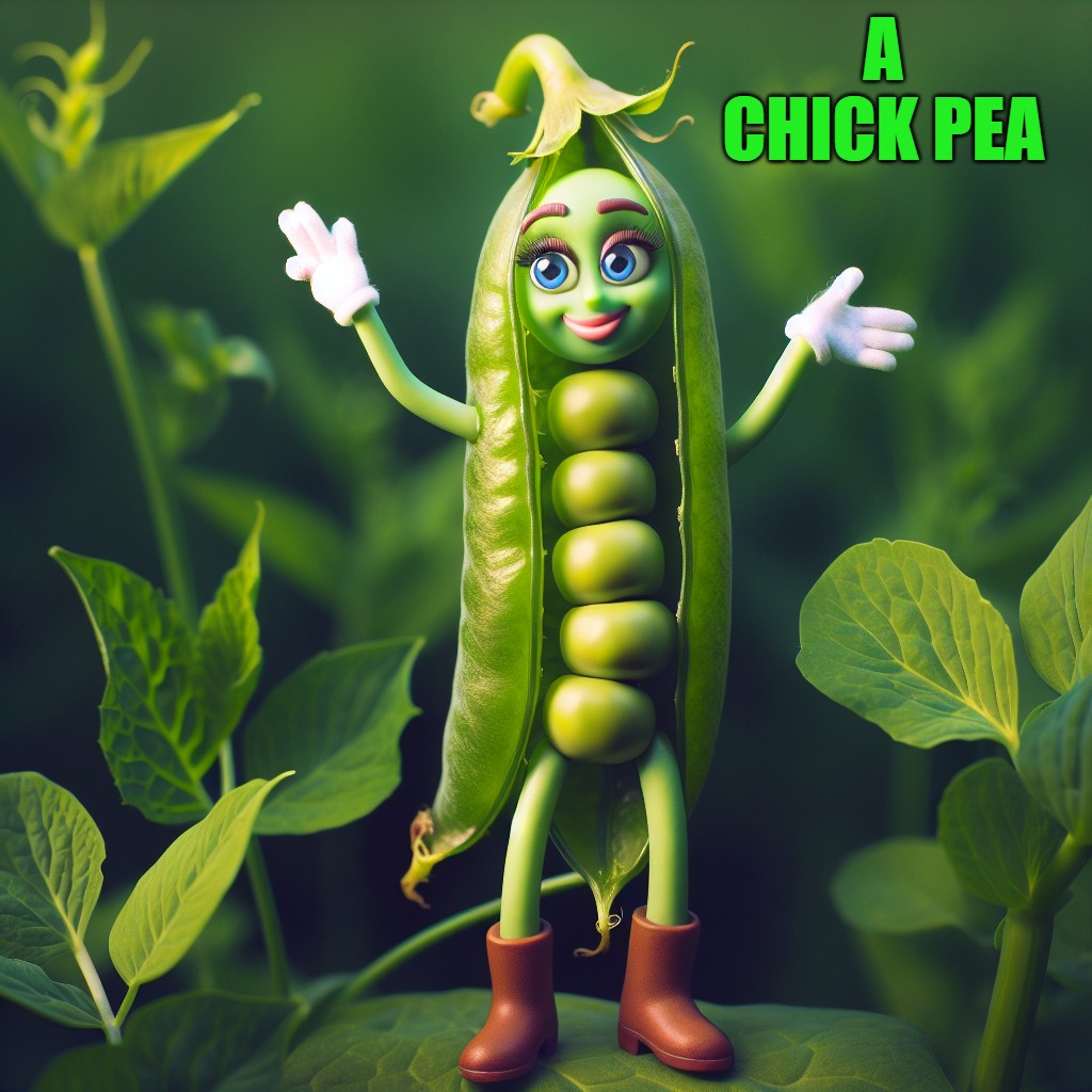 A CHICK PEA | made w/ Imgflip meme maker