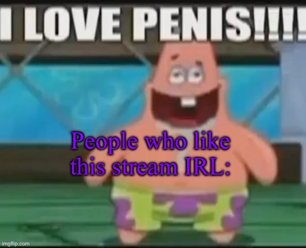 To grimcringe (I caught you masturbating to skibidi) | People who like this stream IRL: | image tagged in dumbass gay star | made w/ Imgflip meme maker