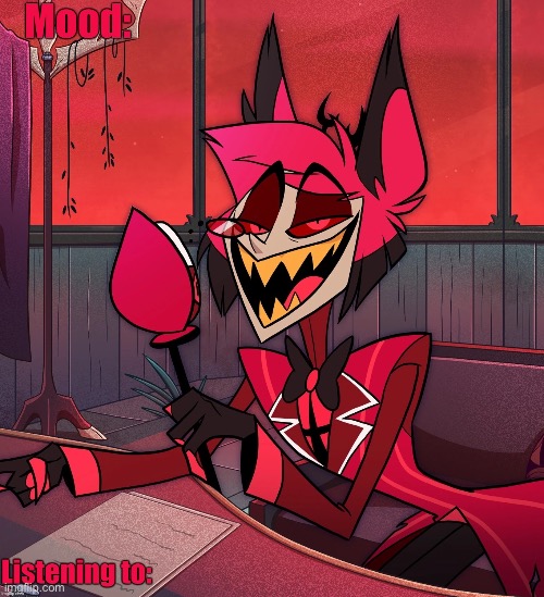 image tagged in mossburger500's alastor announcement template | made w/ Imgflip meme maker