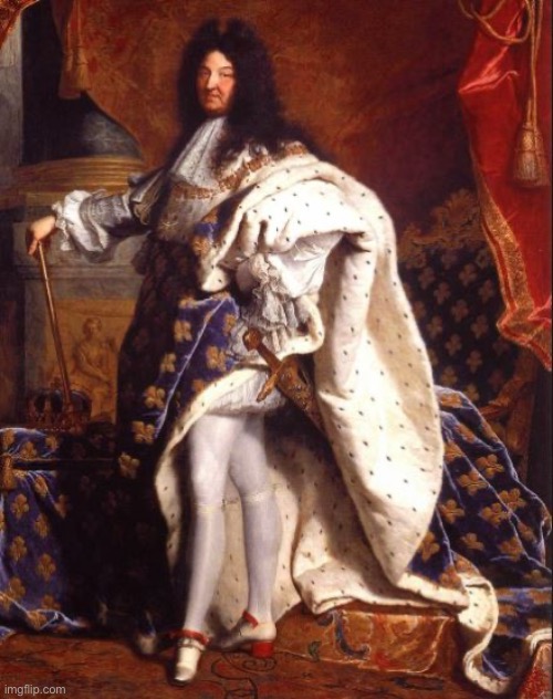 King Louis XIV (Sun King) | image tagged in king louis xiv sun king | made w/ Imgflip meme maker