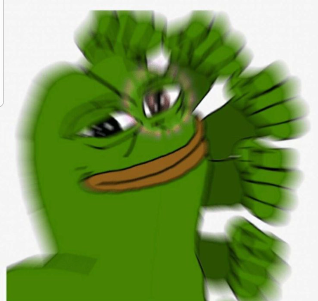 High Quality Pepe rapid punch Blank Meme Template