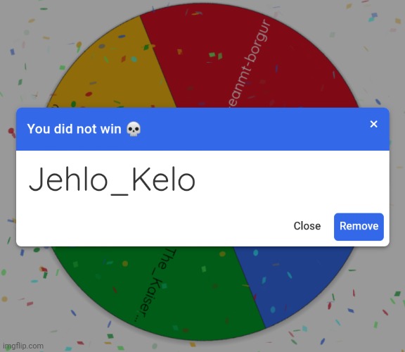 4th place: Jehlo_Kelo | made w/ Imgflip meme maker