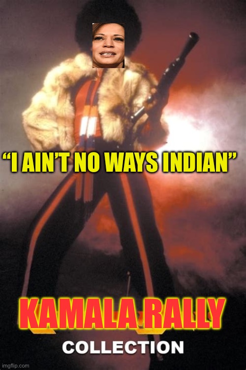 Chameleon Kamala at black rally | “I AIN’T NO WAYS INDIAN”; KAMALA RALLY | image tagged in gifs,democrats,kamala harris,hypocrisy,hoax | made w/ Imgflip meme maker