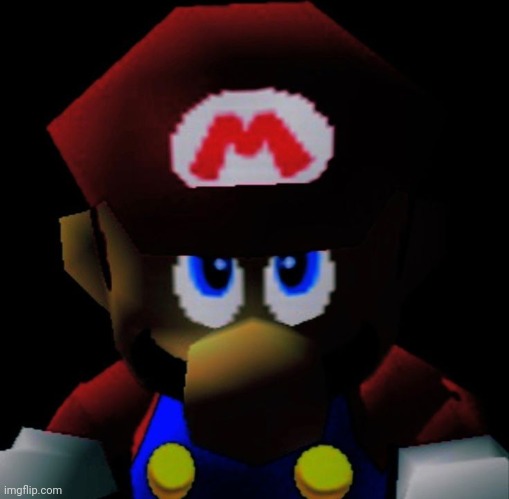 How tf did Mario show up with my Sonic board | image tagged in sm64 mario staring | made w/ Imgflip meme maker