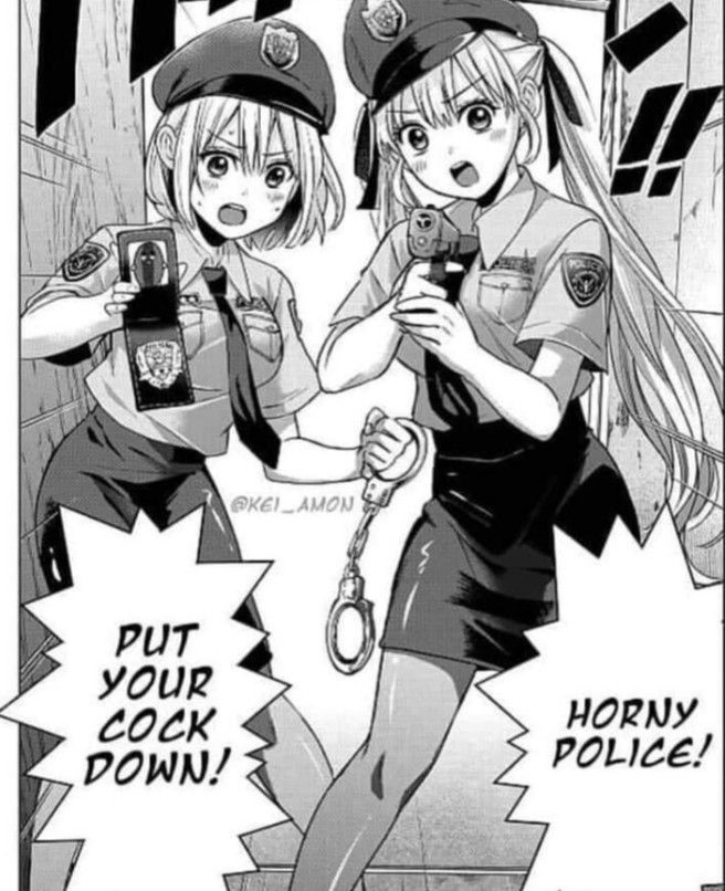 High Quality Horny police Blank Meme Template