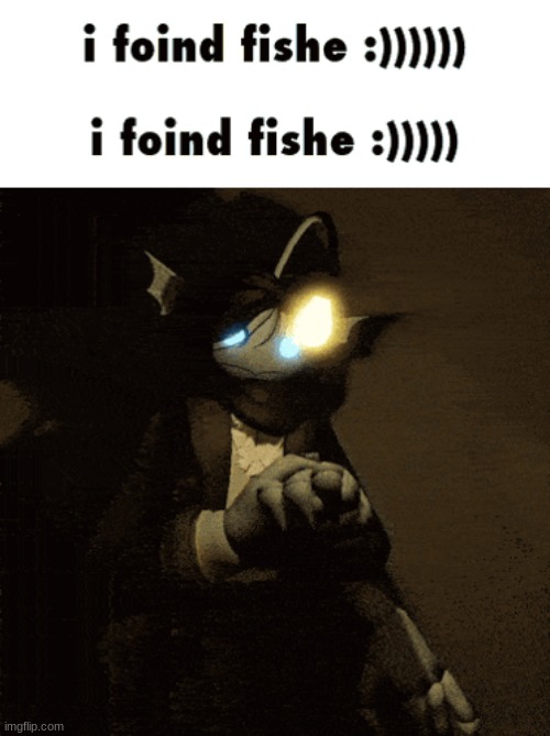 fishe ? | image tagged in sebastian solace fishe | made w/ Imgflip meme maker