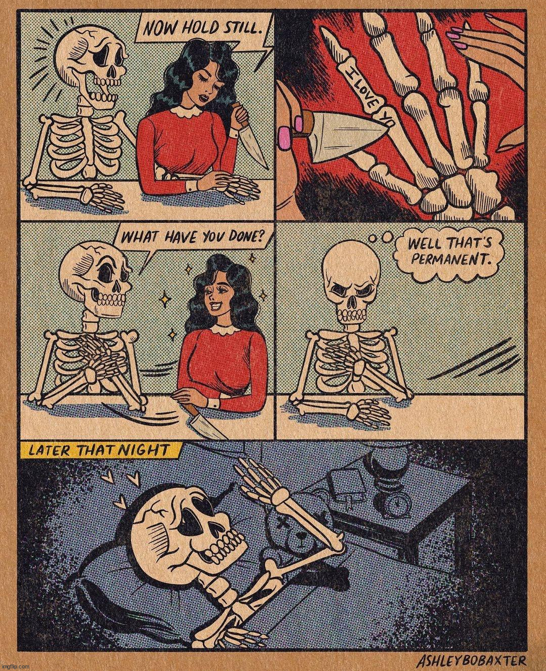 In love | image tagged in comics/cartoons | made w/ Imgflip meme maker