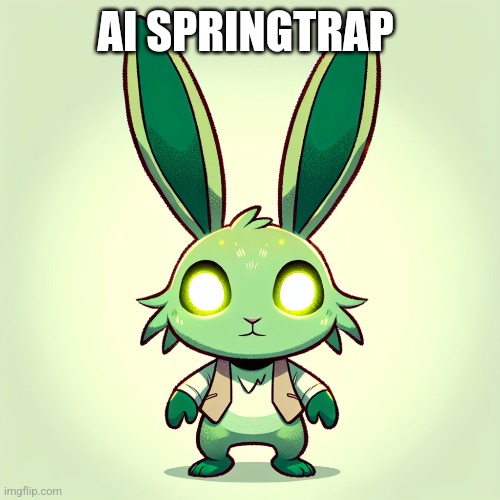 AI SPRINGTRAP | made w/ Imgflip meme maker