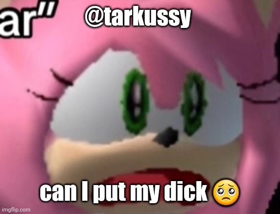 D: | @tarkussy; can I put my dick 🥺 | image tagged in d | made w/ Imgflip meme maker