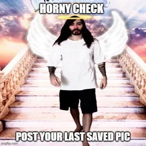 *pulls out one of those scanner thingies they wave around your arms at the airport | image tagged in horny,check,jesus,fun | made w/ Imgflip meme maker