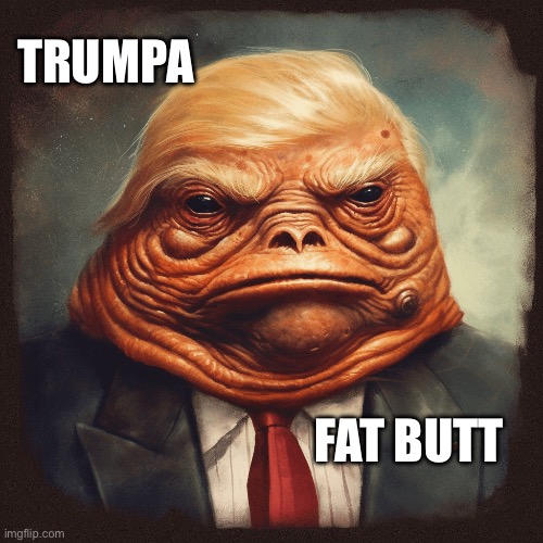 Trumpa Fat Butt | TRUMPA; FAT BUTT | image tagged in trump,fat,butt | made w/ Imgflip meme maker