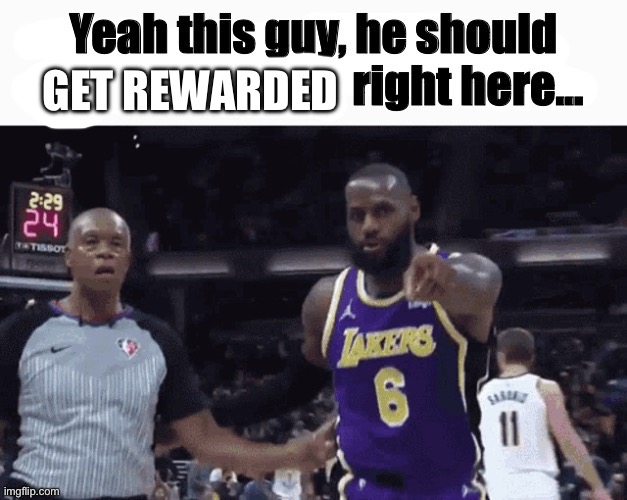 Yeah this guy he should jump off a cliff | GET REWARDED | image tagged in yeah this guy he should jump off a cliff | made w/ Imgflip meme maker