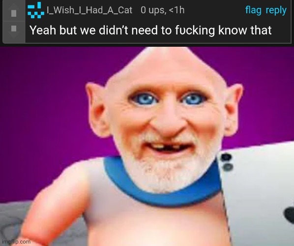 woopsie daisys | image tagged in benbros baby brainrot | made w/ Imgflip meme maker