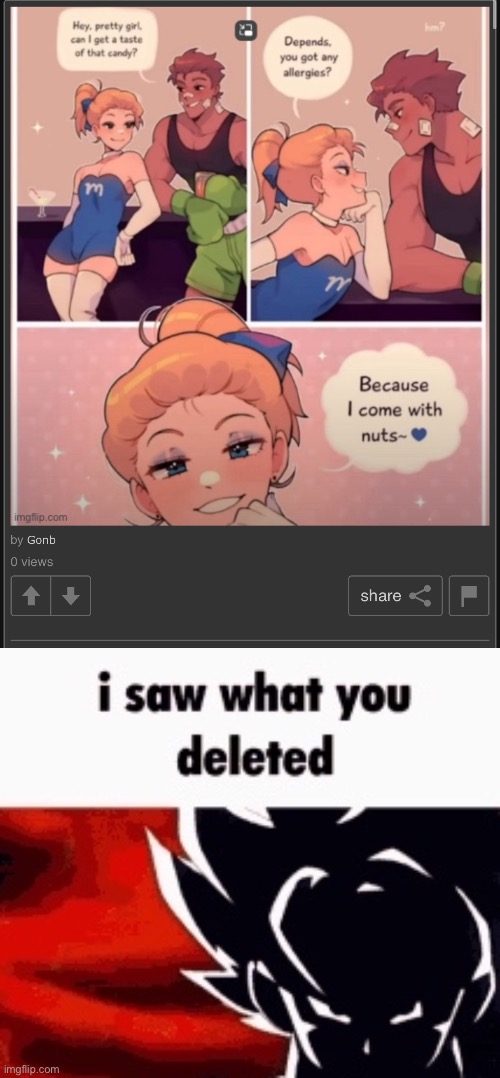 image tagged in i saw what you deleted | made w/ Imgflip meme maker