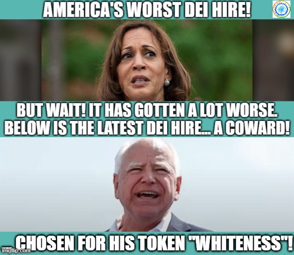 politics | ... CHOSEN FOR HIS TOKEN "WHITENESS"! | image tagged in political meme | made w/ Imgflip meme maker