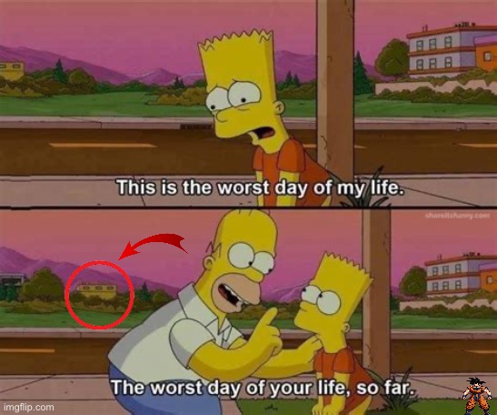 I never noticed this | image tagged in worst day of your life so far no header | made w/ Imgflip meme maker