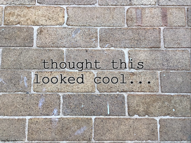 Yeah... | thought this looked cool... | image tagged in photography | made w/ Imgflip meme maker