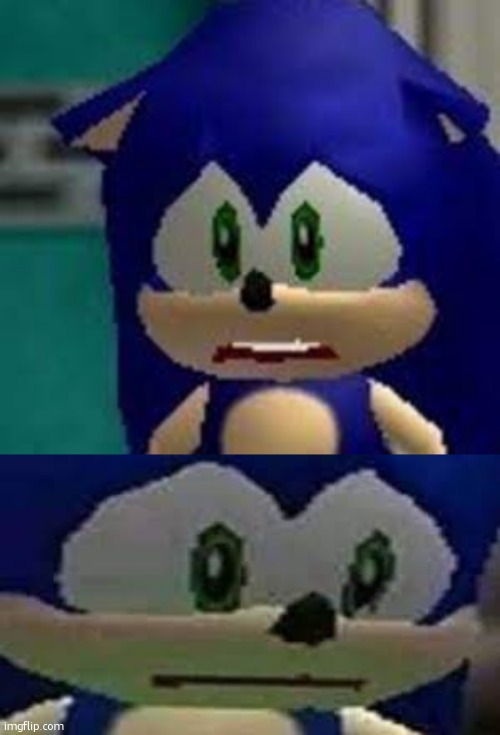 image tagged in sad sonic,sonic worries | made w/ Imgflip meme maker