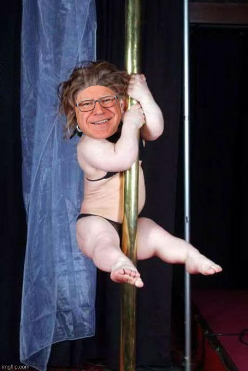 midget pole dancer | image tagged in midget pole dancer | made w/ Imgflip meme maker