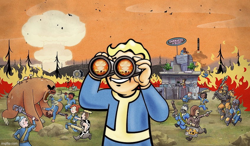 fallout aftermath | image tagged in fallout aftermath | made w/ Imgflip meme maker