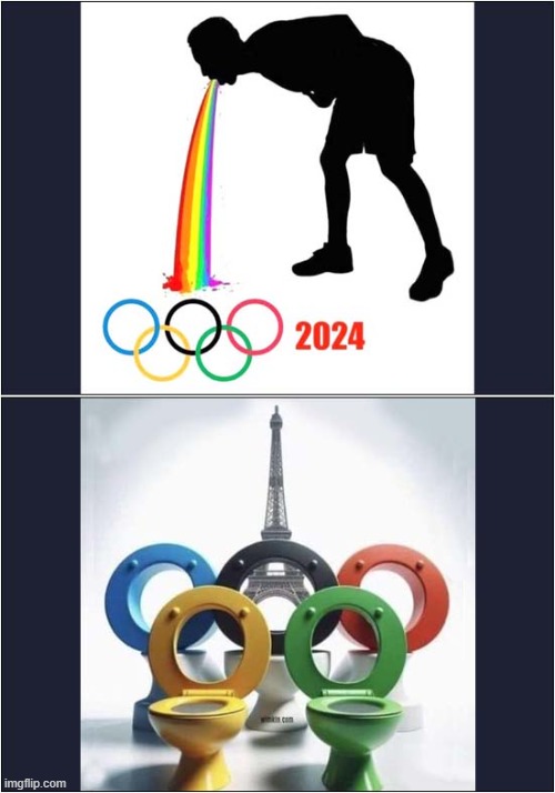 How The Paris Olympics Will Be Remembered ! | image tagged in paris,olympics,vomit,toilets,dark humour | made w/ Imgflip meme maker