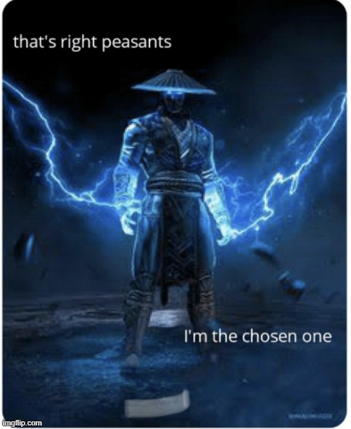 The chosen one | image tagged in the chosen one | made w/ Imgflip meme maker