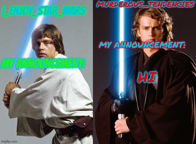 I enjoy and Murderous temp | HI | image tagged in i enjoy and murderous temp | made w/ Imgflip meme maker