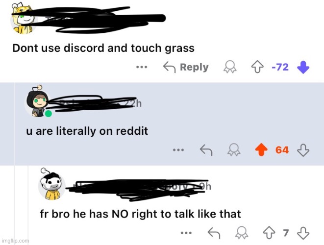 When the reply gets more likes then the original | image tagged in reddit,funny,memes,fresh | made w/ Imgflip meme maker