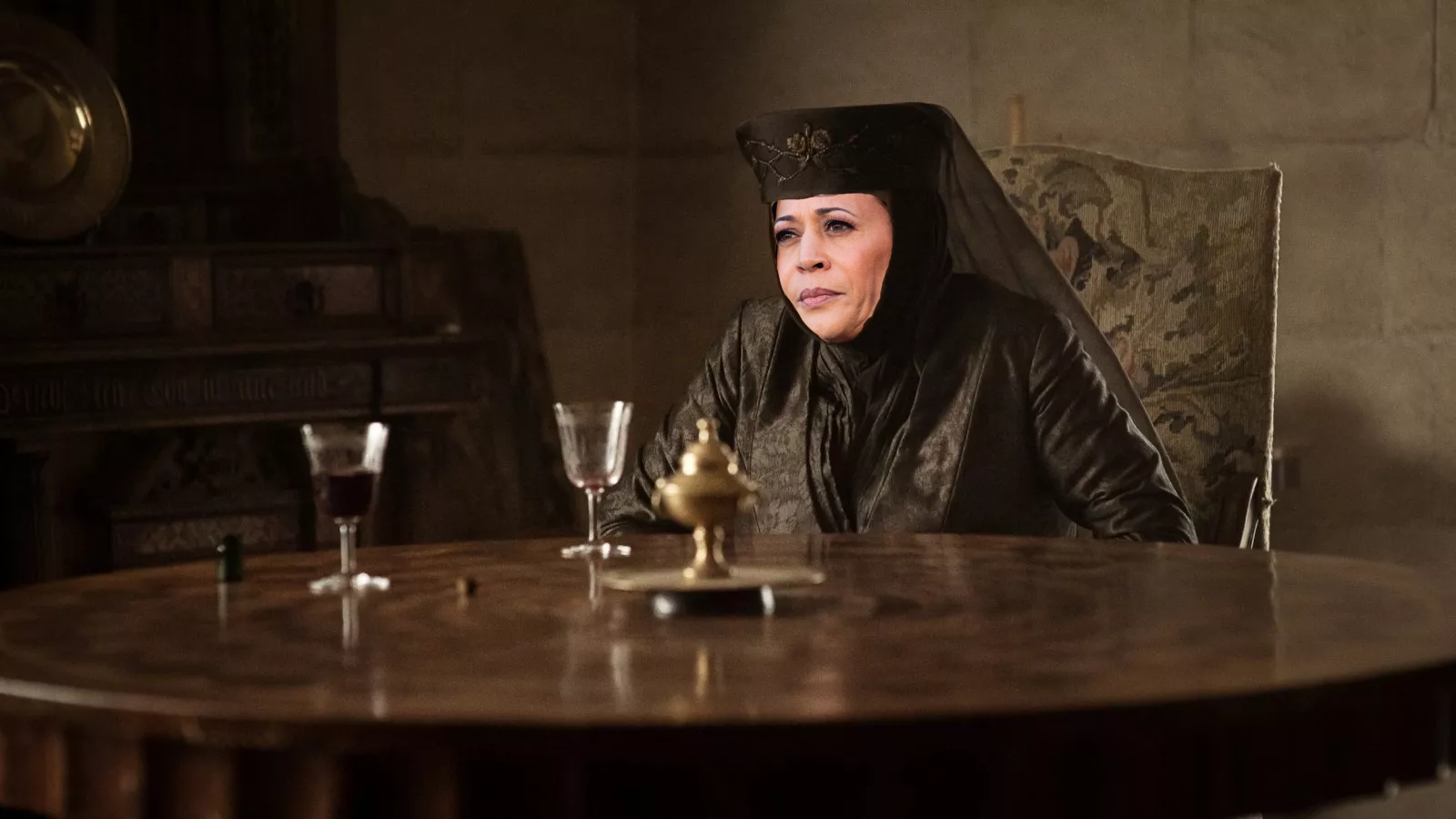 Lady Kamala Tyrell Blank Meme Template