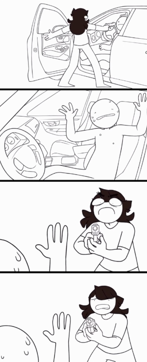 Jaiden the robber Blank Meme Template