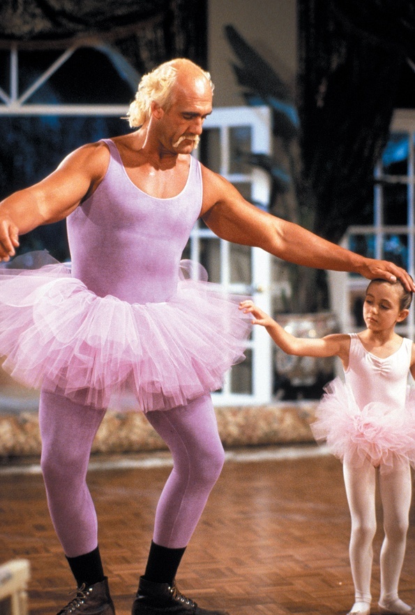 High Quality Hulk Hogan in a tutu Blank Meme Template