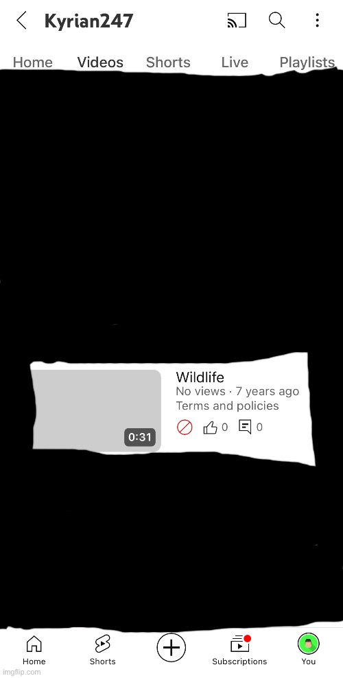I have no memory of uploading this video specifically | made w/ Imgflip meme maker