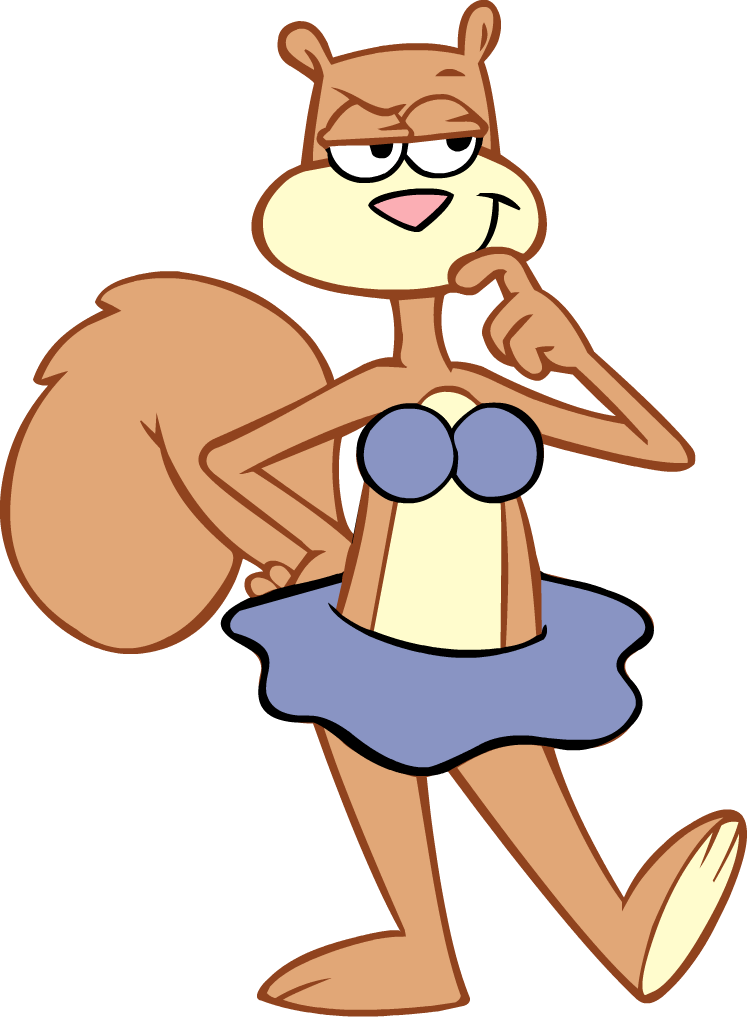 High Quality Sandy Cheeks Blank Meme Template