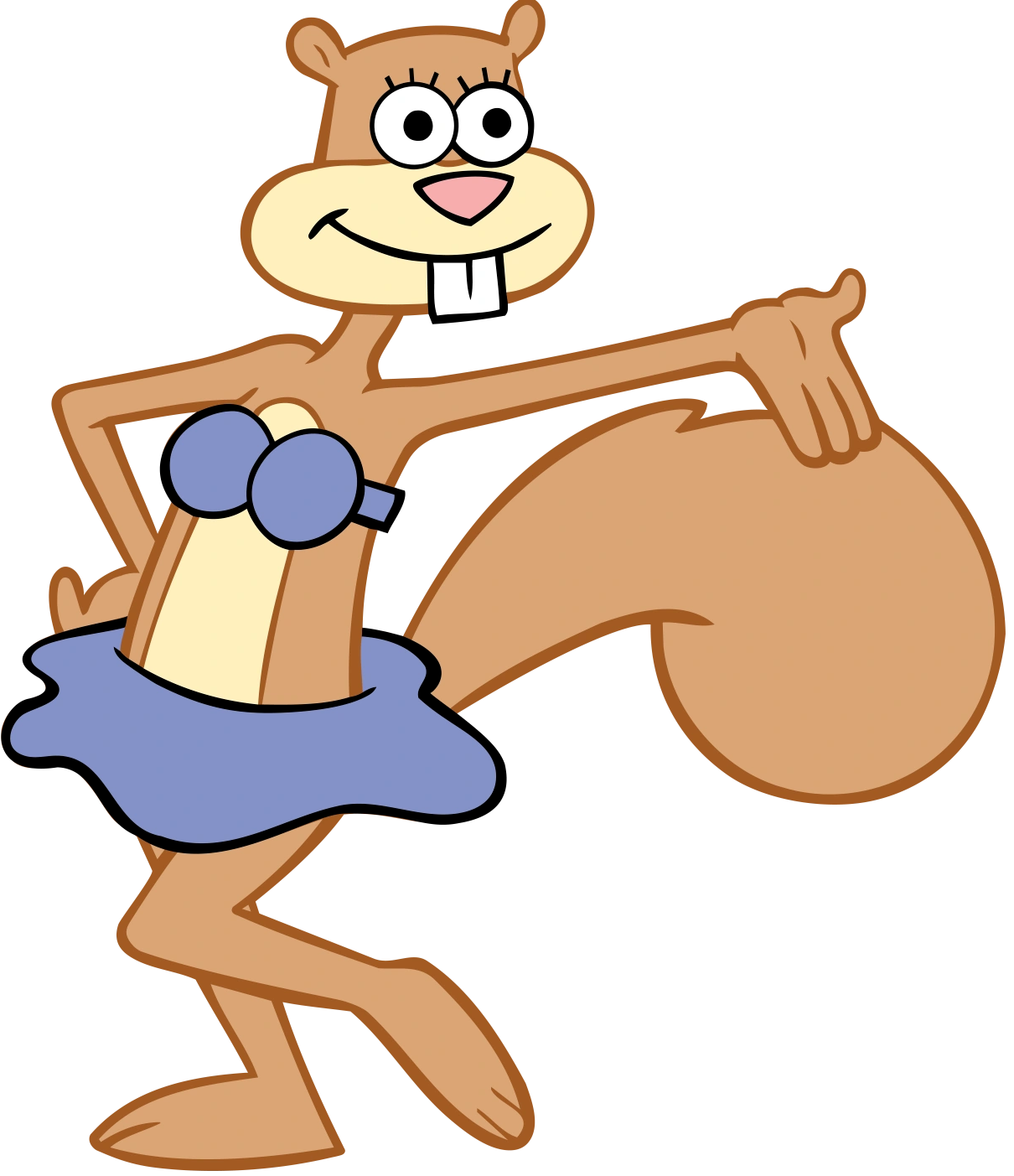 High Quality Sandy Cheeks Blank Meme Template