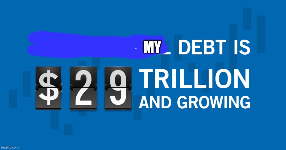 Out of date debt clock | MY | image tagged in out of date debt clock | made w/ Imgflip meme maker