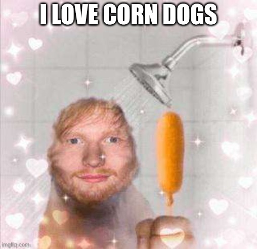 the best | I LOVE CORN DOGS | image tagged in the best | made w/ Imgflip meme maker