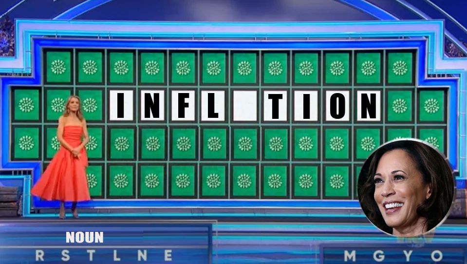 Kamala Plays Wheel Of Fortune Blank Meme Template