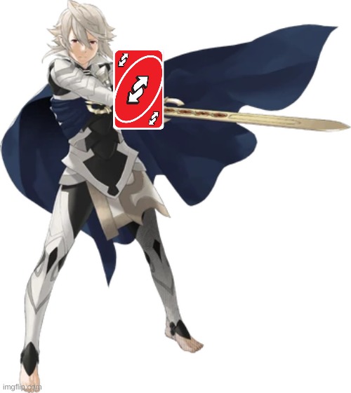 Whatever you did has been uno reversed | image tagged in corrin | made w/ Imgflip meme maker