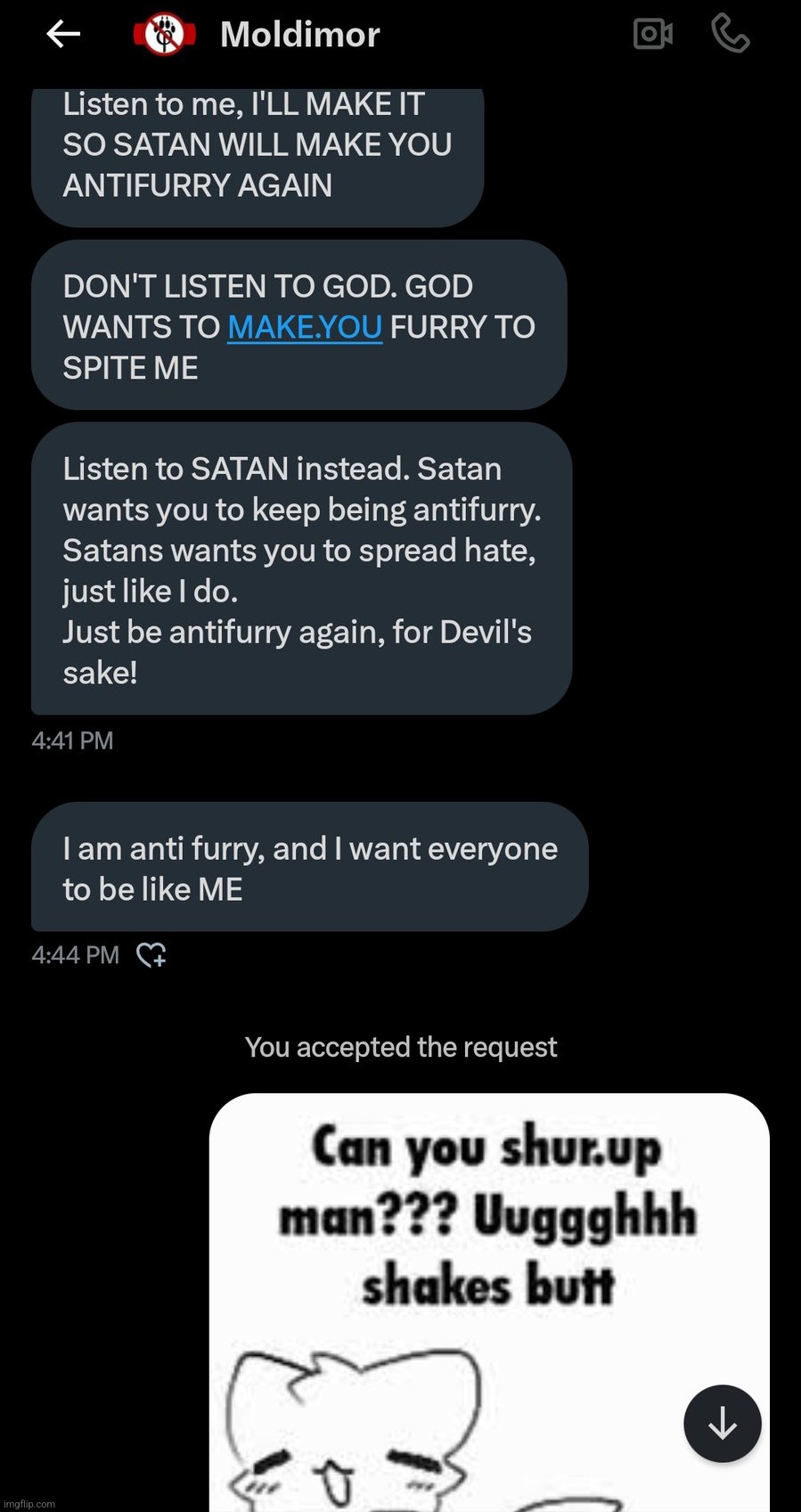 Not my screenshot | made w/ Imgflip meme maker