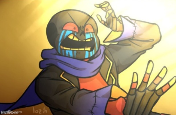 Error Sans being Blinded | image tagged in error sans being blinded | made w/ Imgflip meme maker