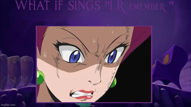 what if jessie sings i remember | image tagged in what if blank sings i remember,jessie,pokemon,nintendo,pokemon memes,the little mermaid | made w/ Imgflip meme maker