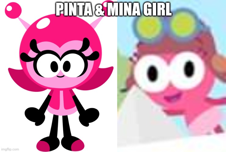 Pinta & Mina Girl | PINTA & MINA GIRL | image tagged in mina girl,asthma | made w/ Imgflip meme maker