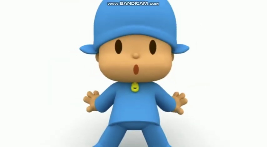 Pocoyo shocked Blank Meme Template