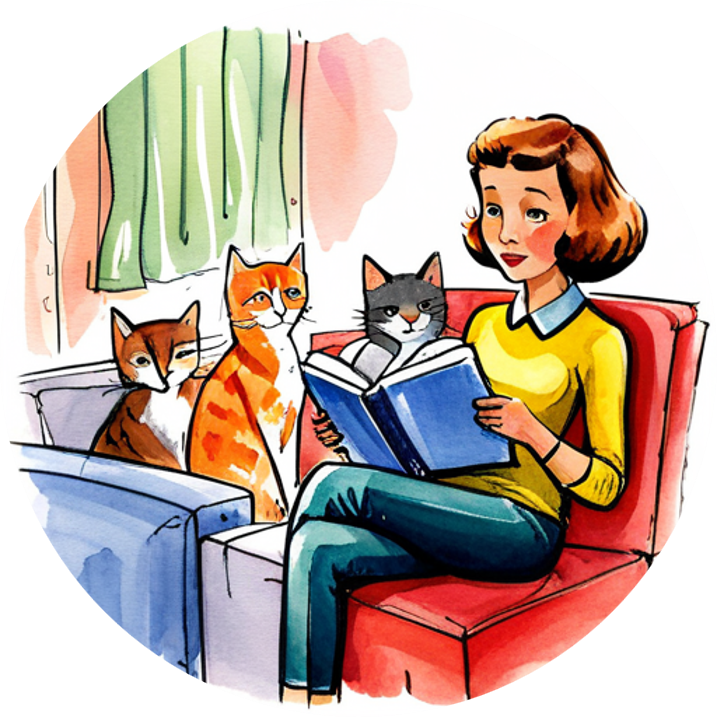 Cat Lady Blank Meme Template