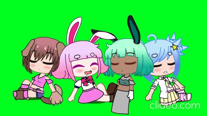 Wan-chan, Yuni, Lemo and Rockstar-chan sleeping Blank Meme Template