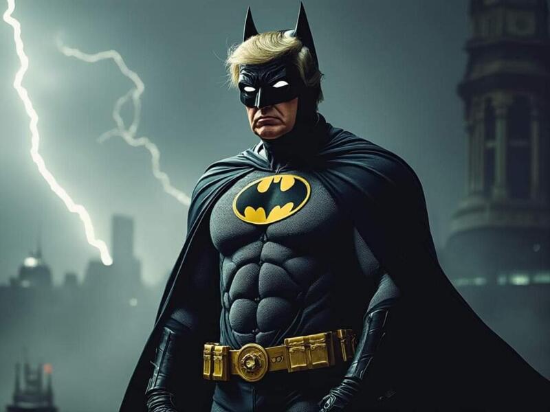 Trump is Batman Blank Meme Template