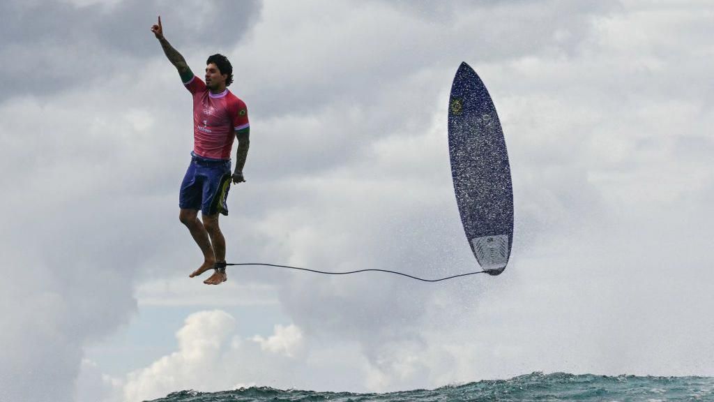 Surfer Olympics Blank Meme Template