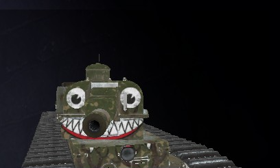 Smiling Tank Blank Meme Template